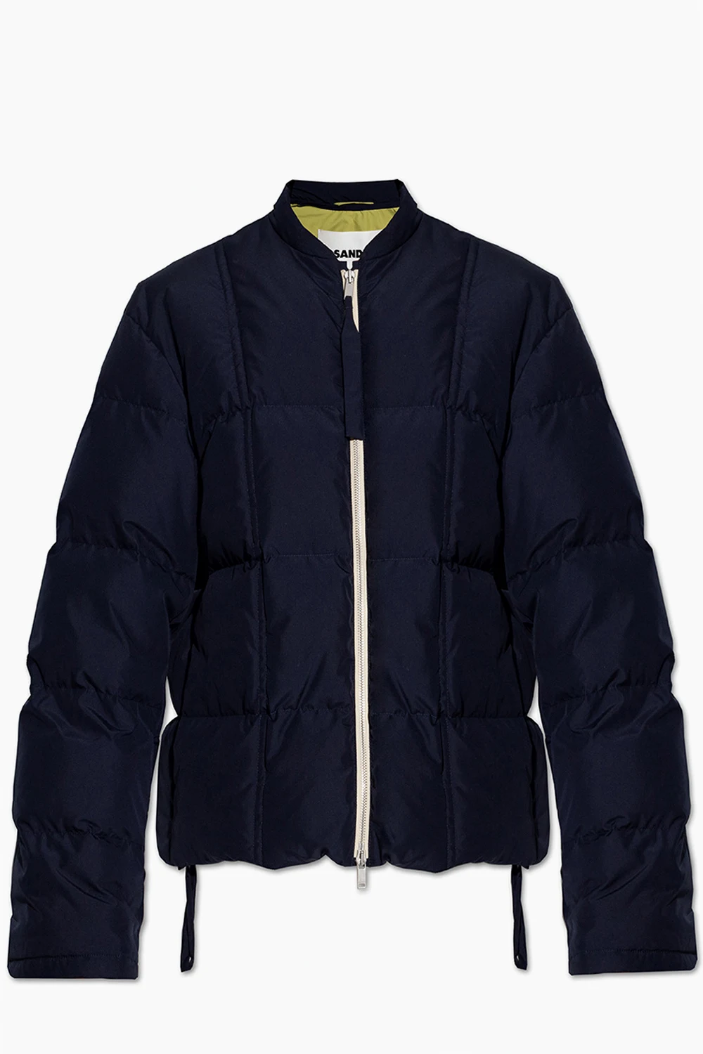 Quilted down jacket