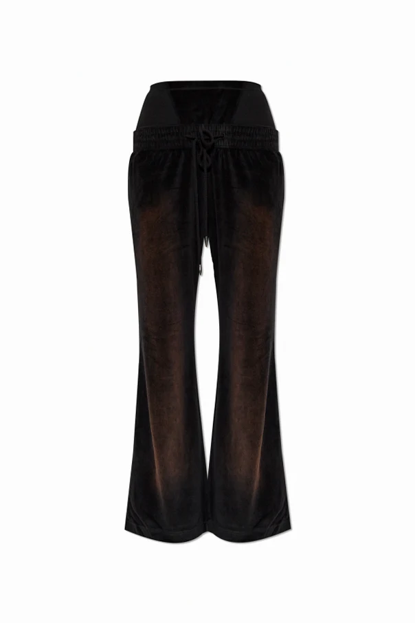 BLACK Velour pants ‘Paris’