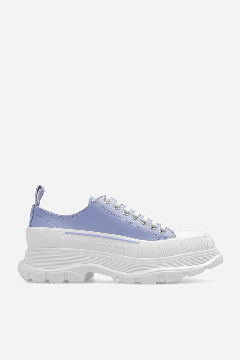 Skórzane buty na platformie