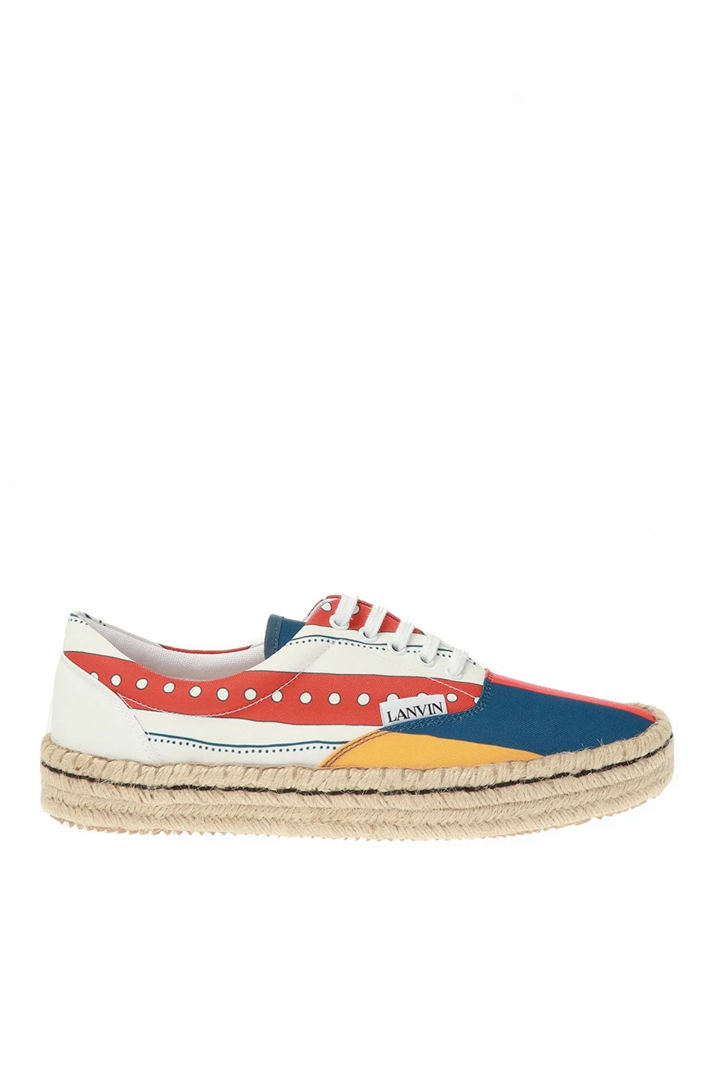 MULTICOLOUR Lace-up espadrilles