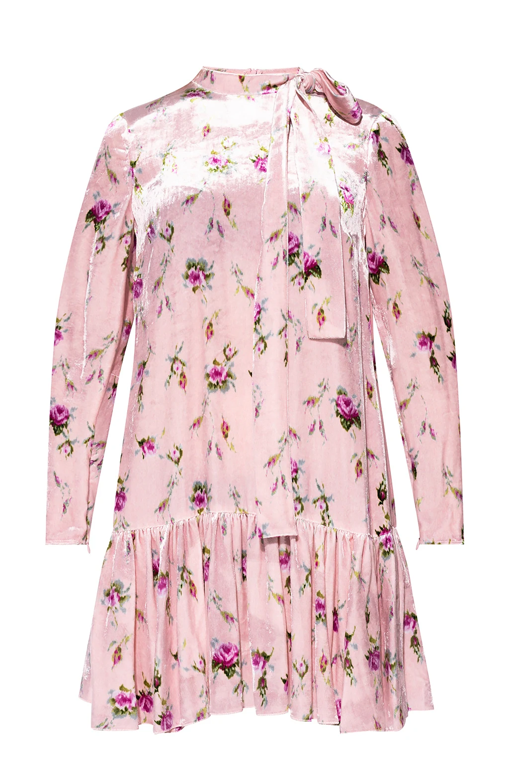 Silk blend dress