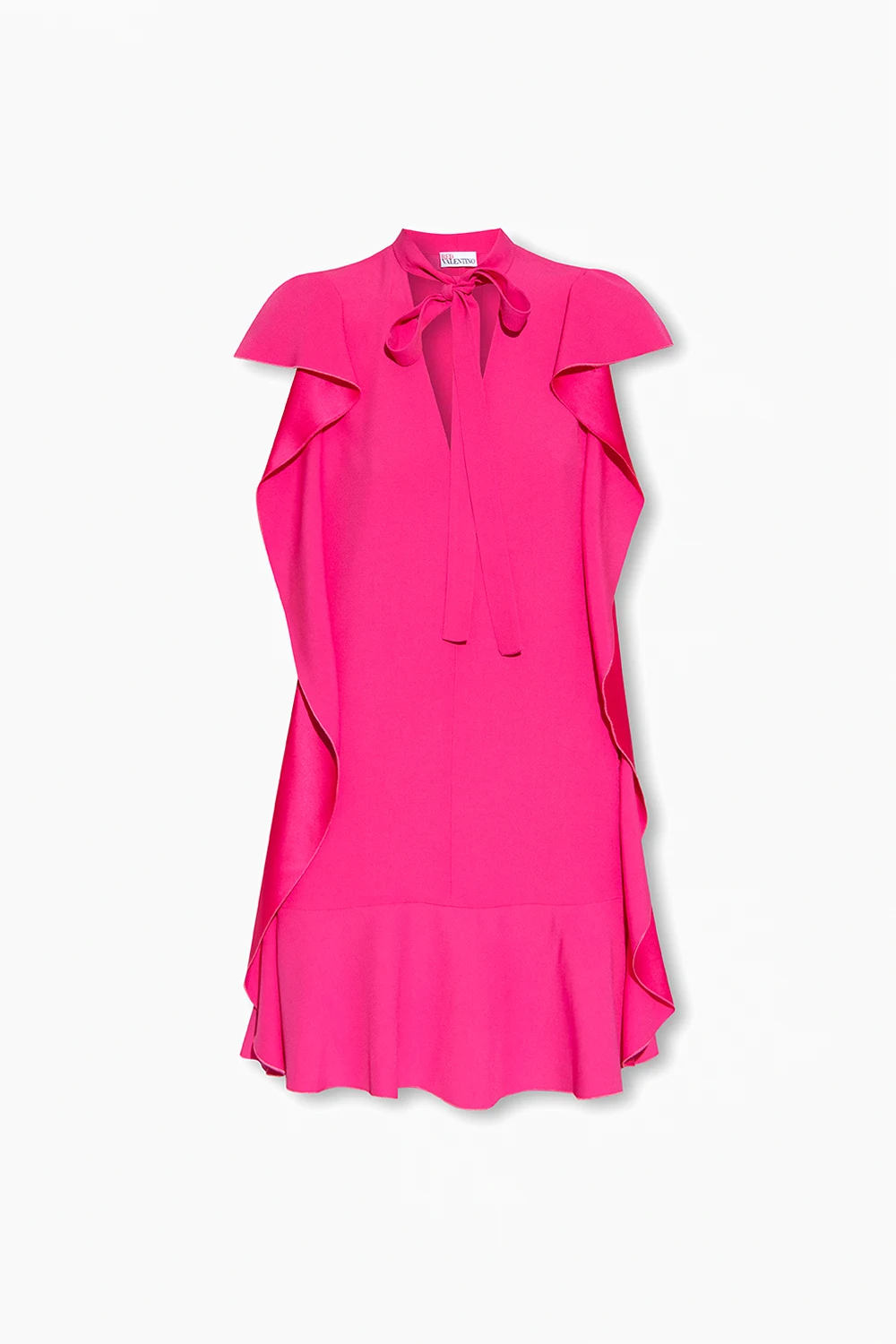 Dress with ruffles