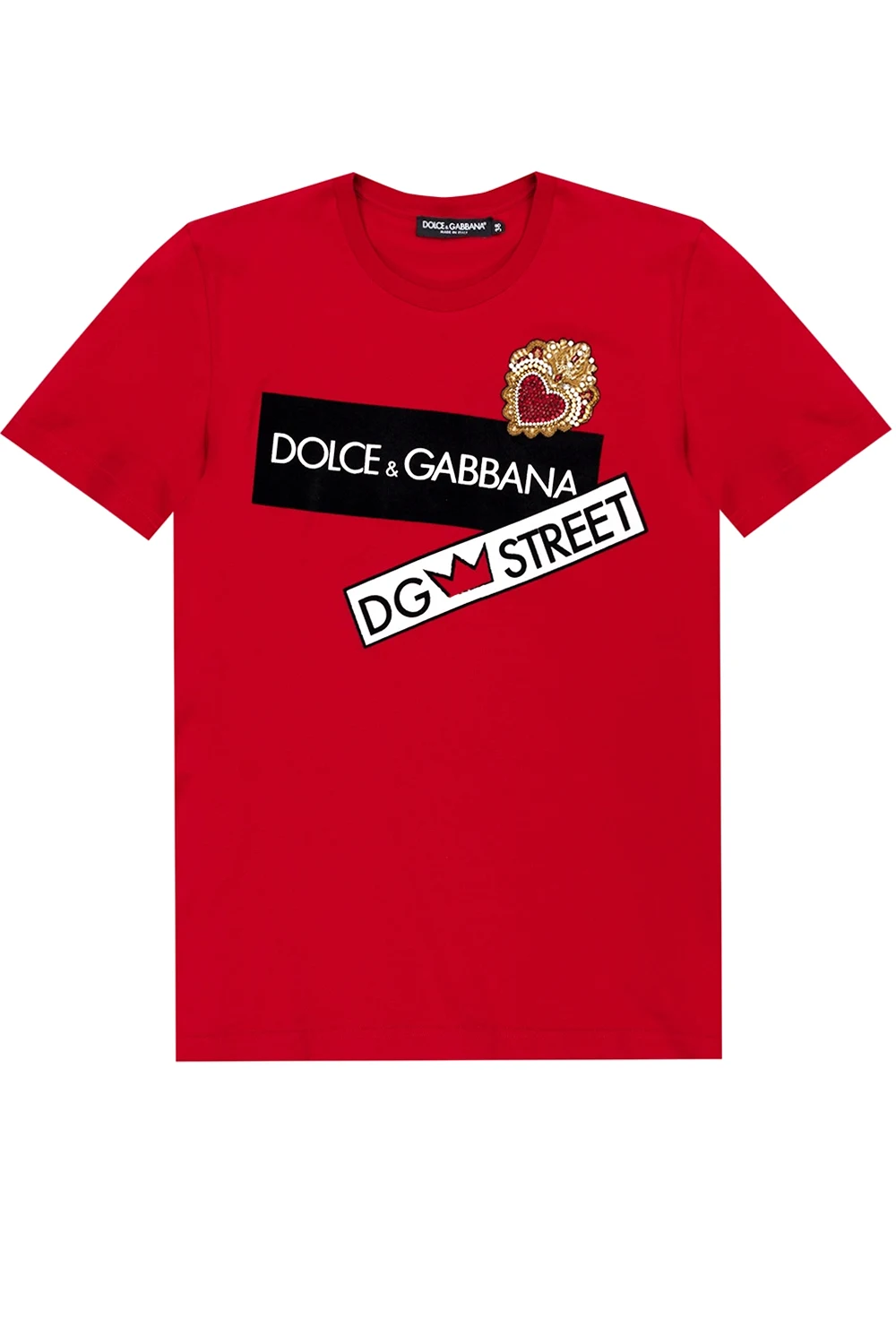 RED T-shirt with logo