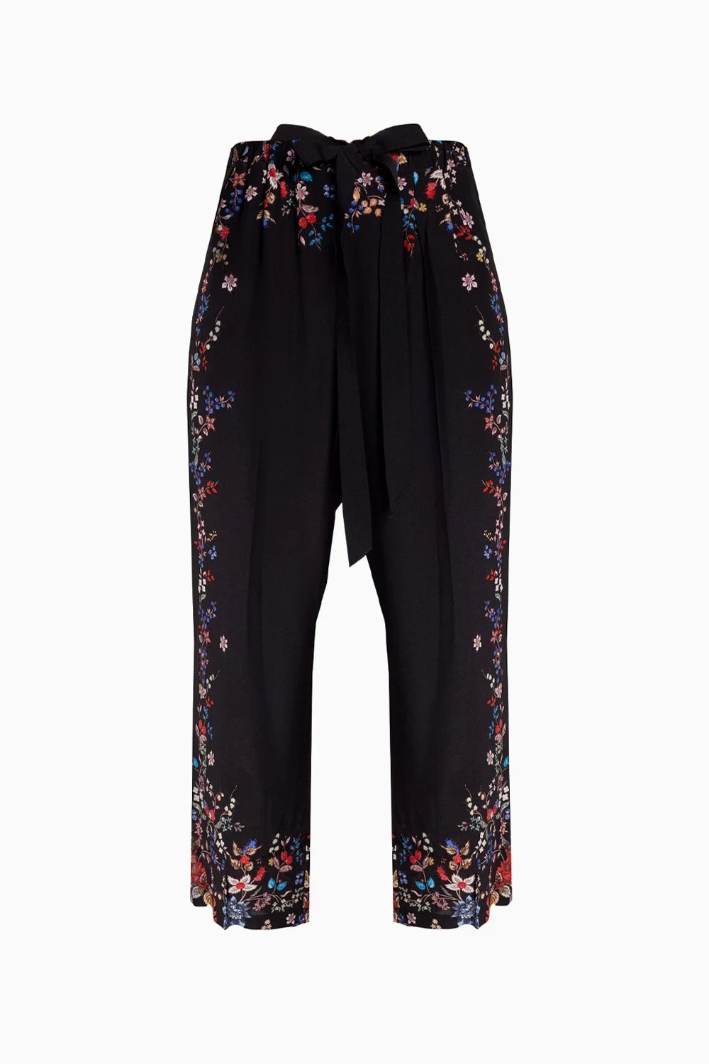 Silk trousers