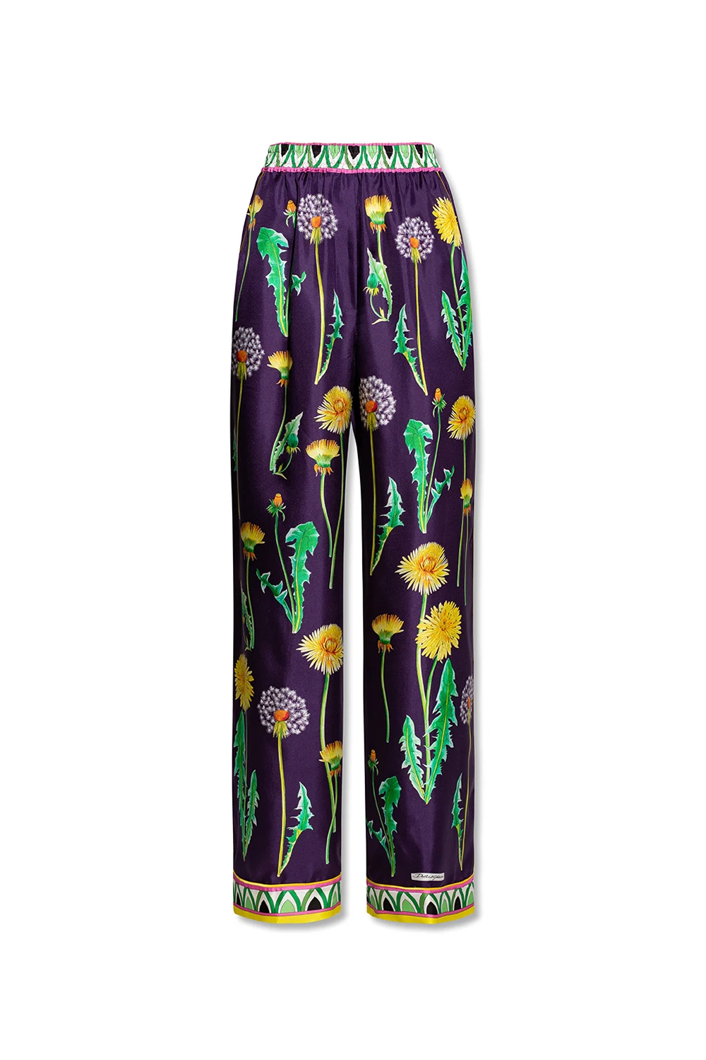 Silk pyjama pants