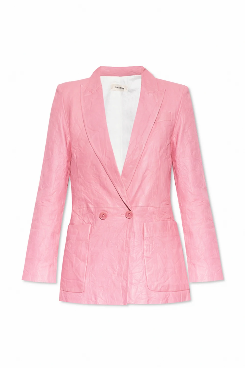 ‘Visko’ leather blazer