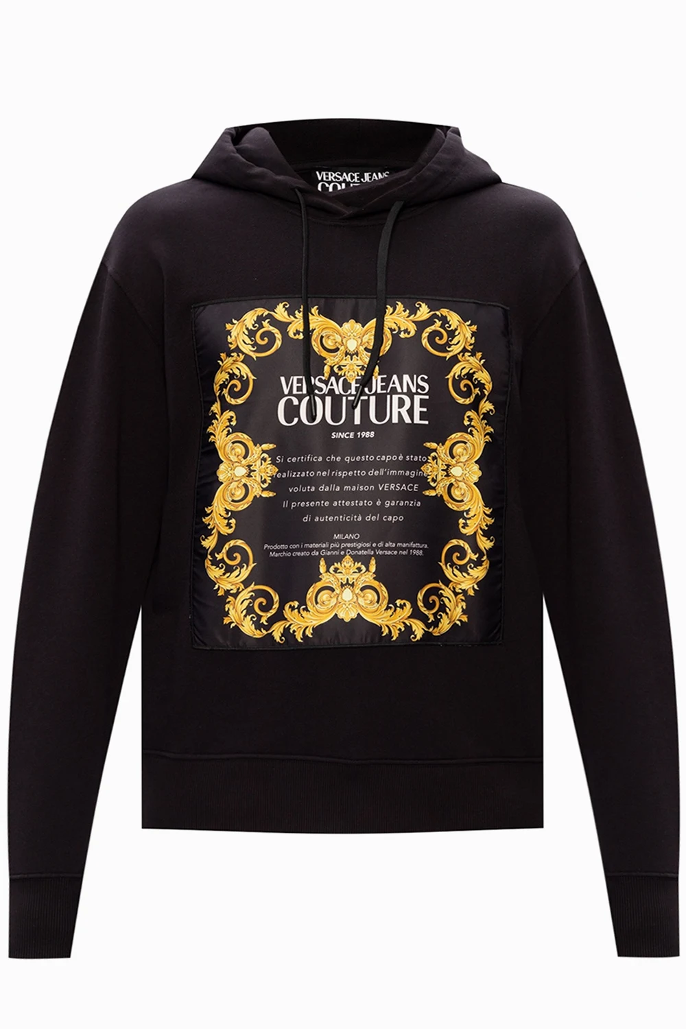 BLACK Logo hoodie