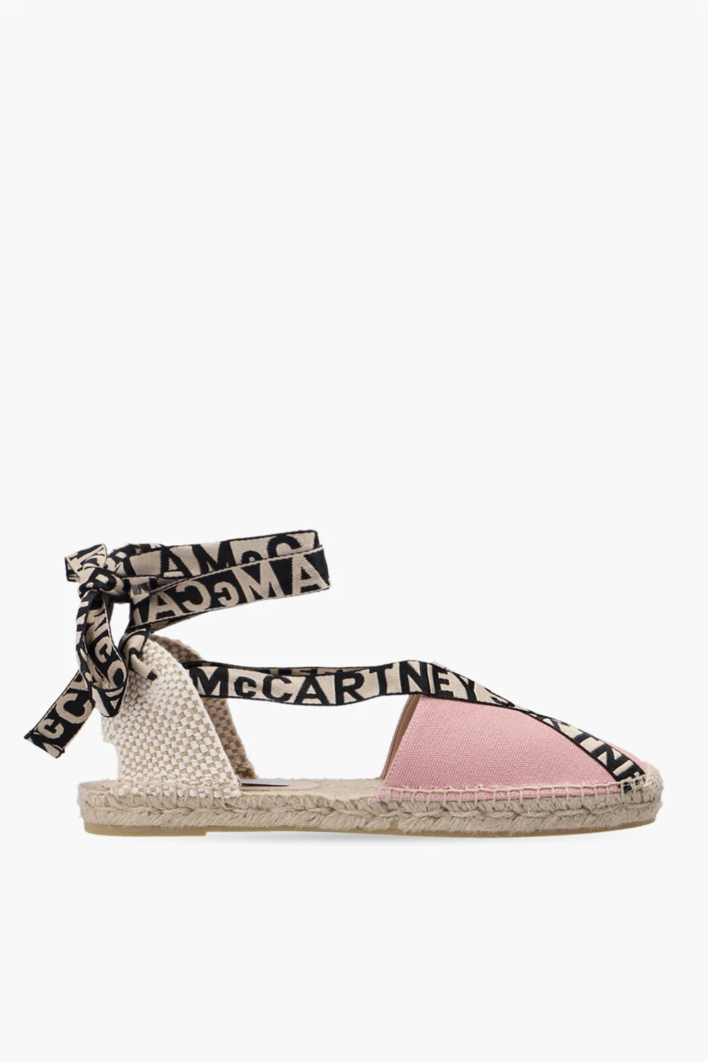beige Espadrilles with logo