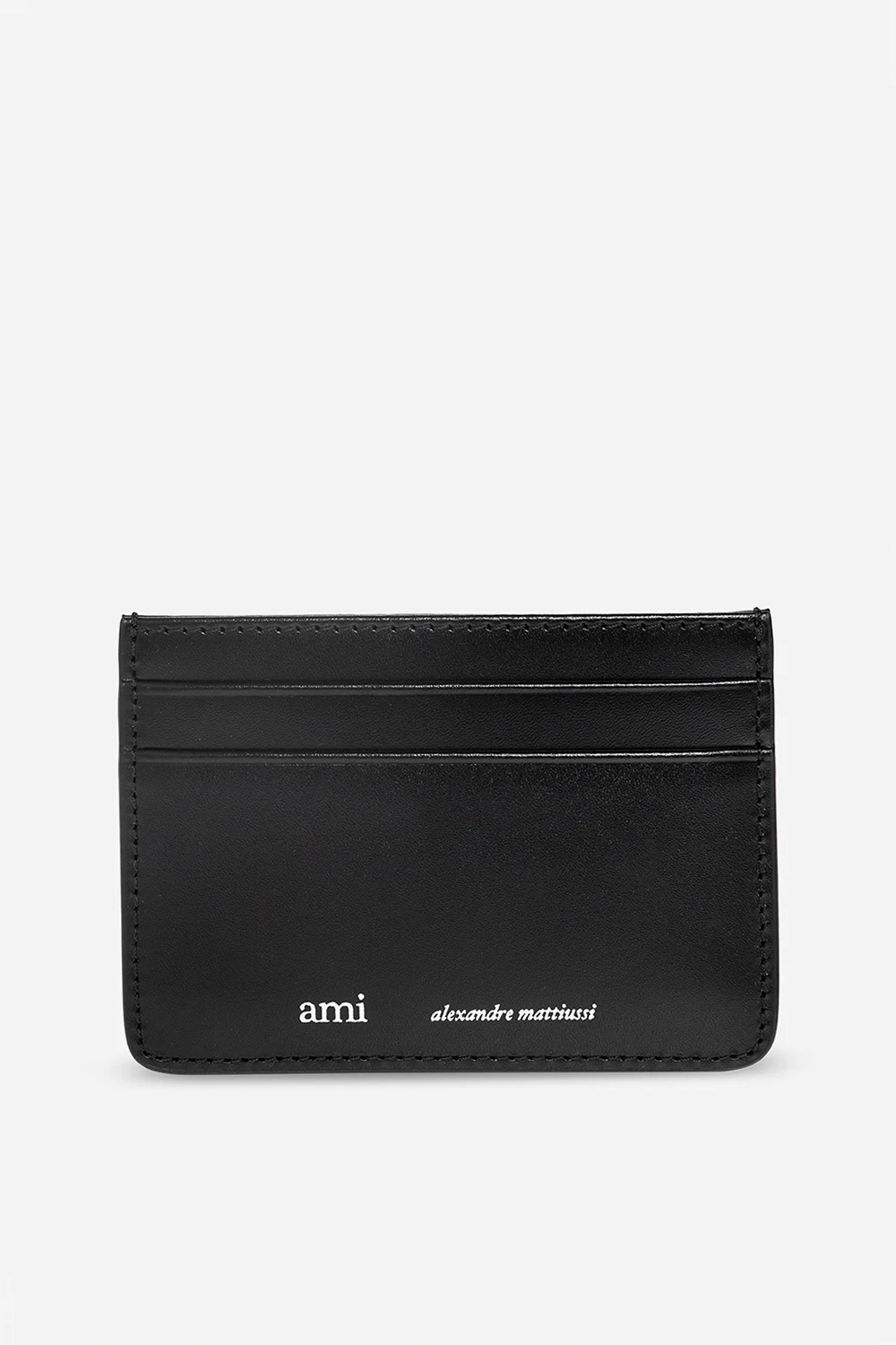 BLACK Card case with logo