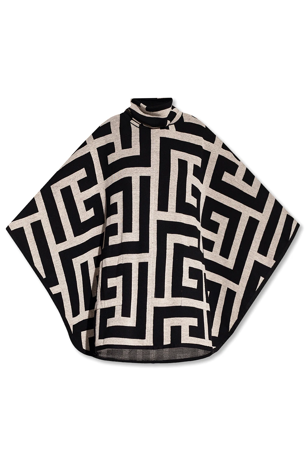 Ponczo z monogramem