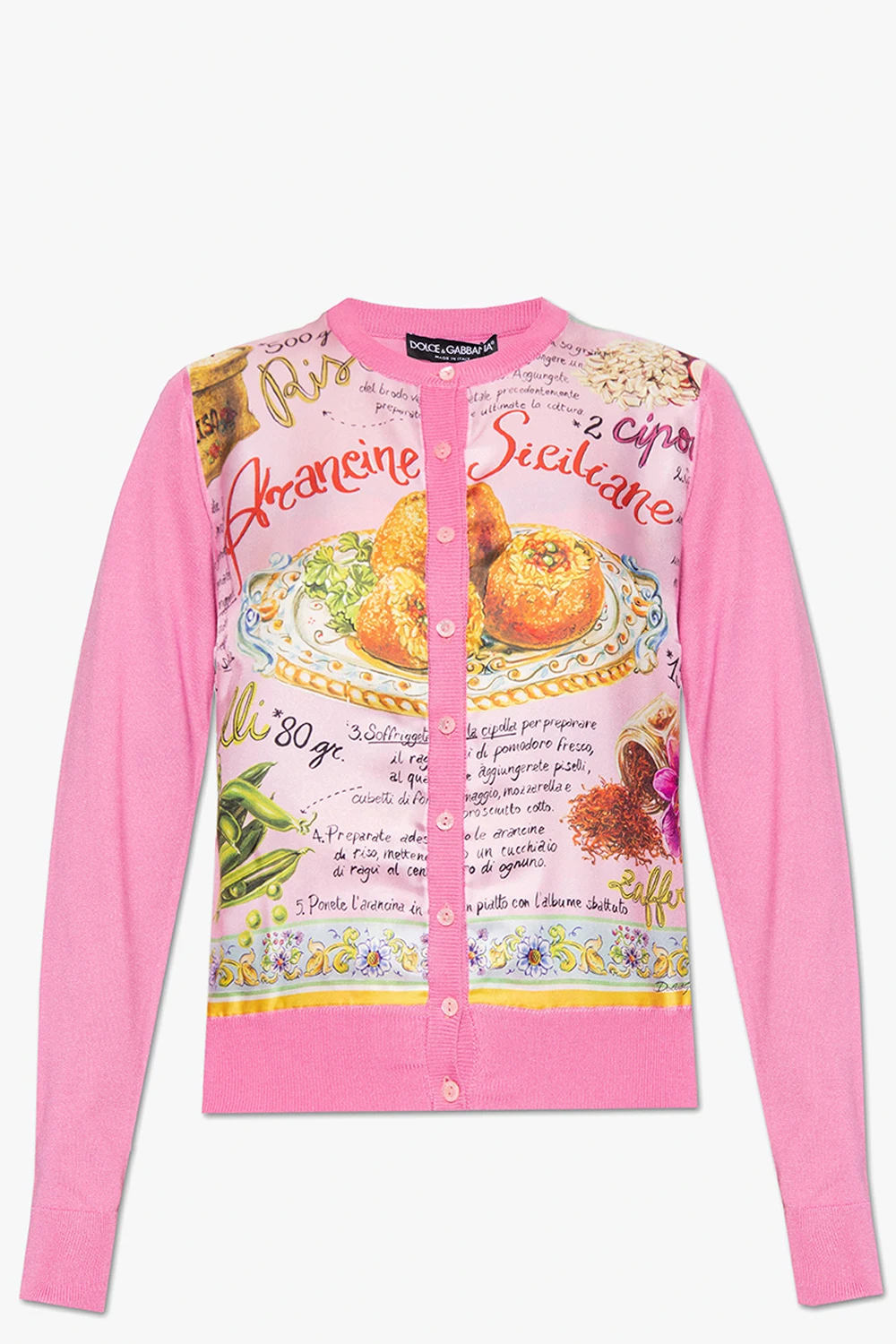 Silk cardigan