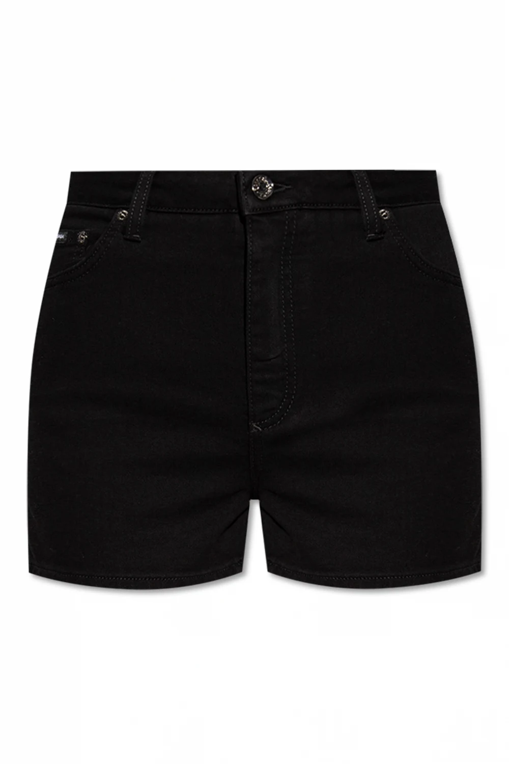 BLACK Denim shorts