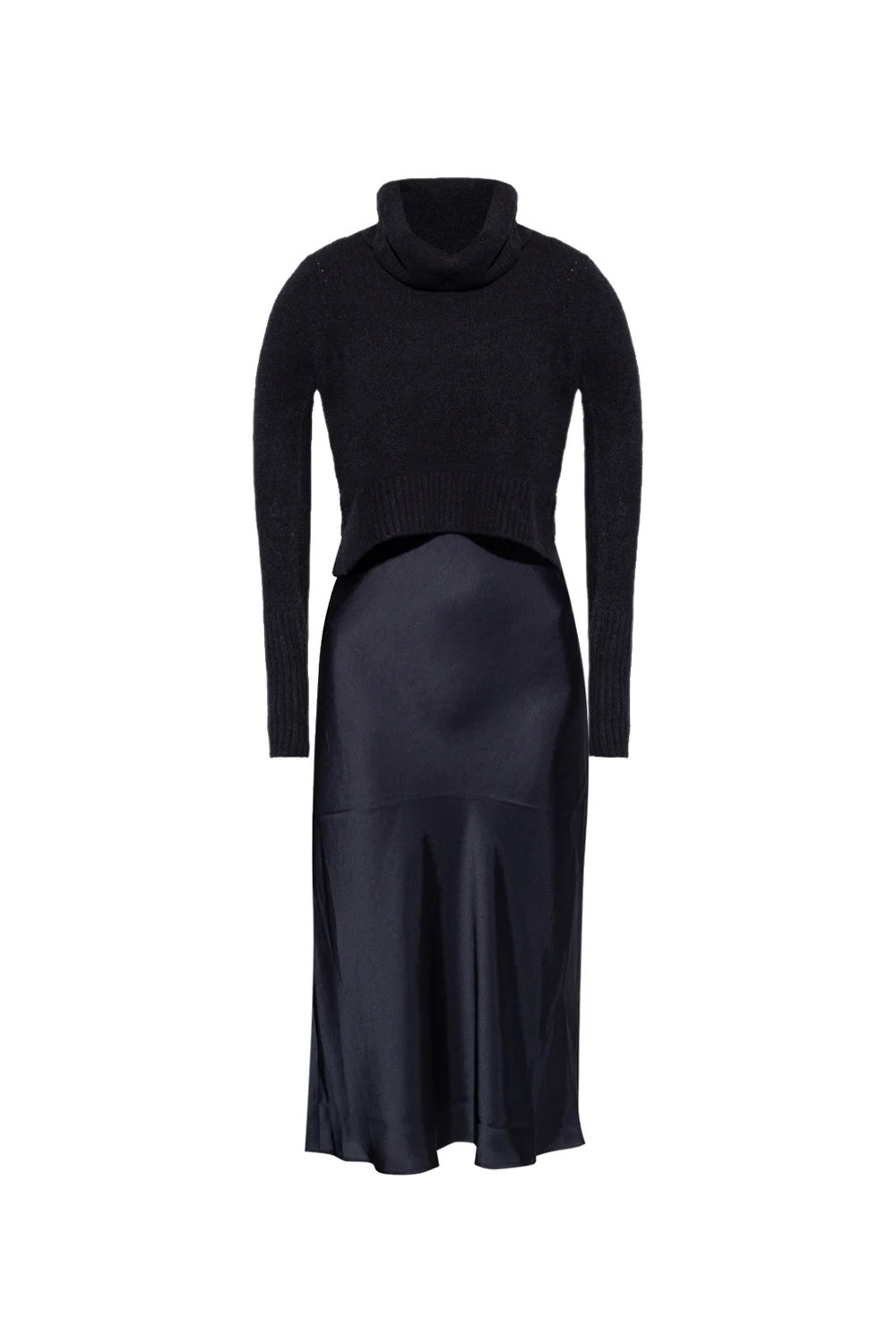 NAVY BLUE ‘Tierny’ dress with sweater
