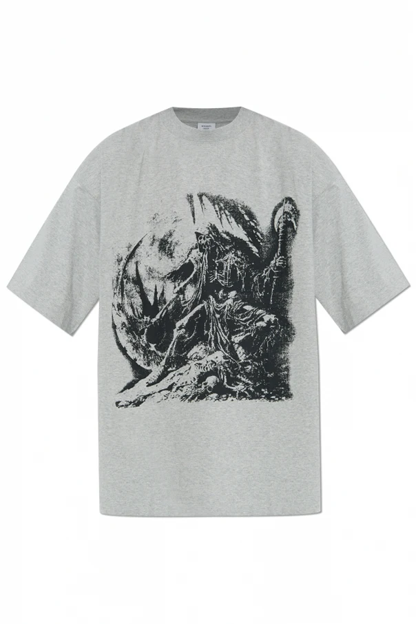 BLACK T-shirt with print