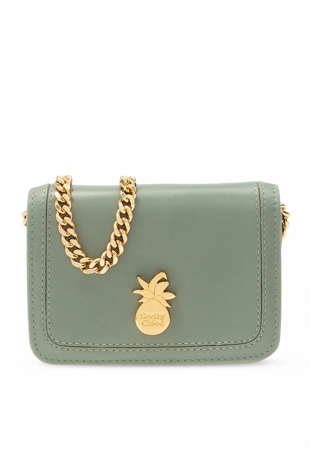 ‘Pineapple’ wallet with chain