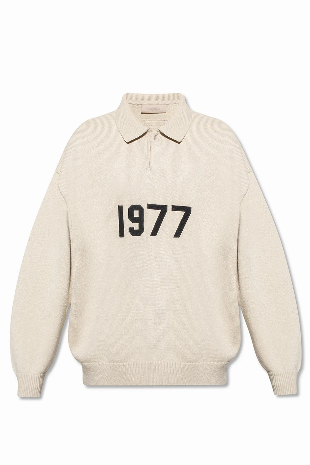 beige Polo sweater