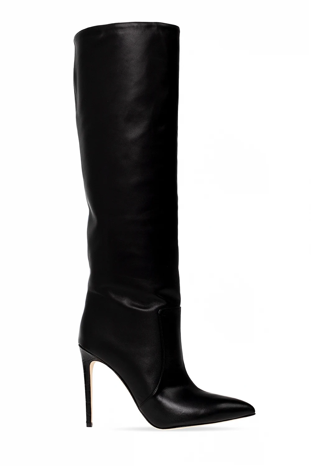 Leather heeled boots