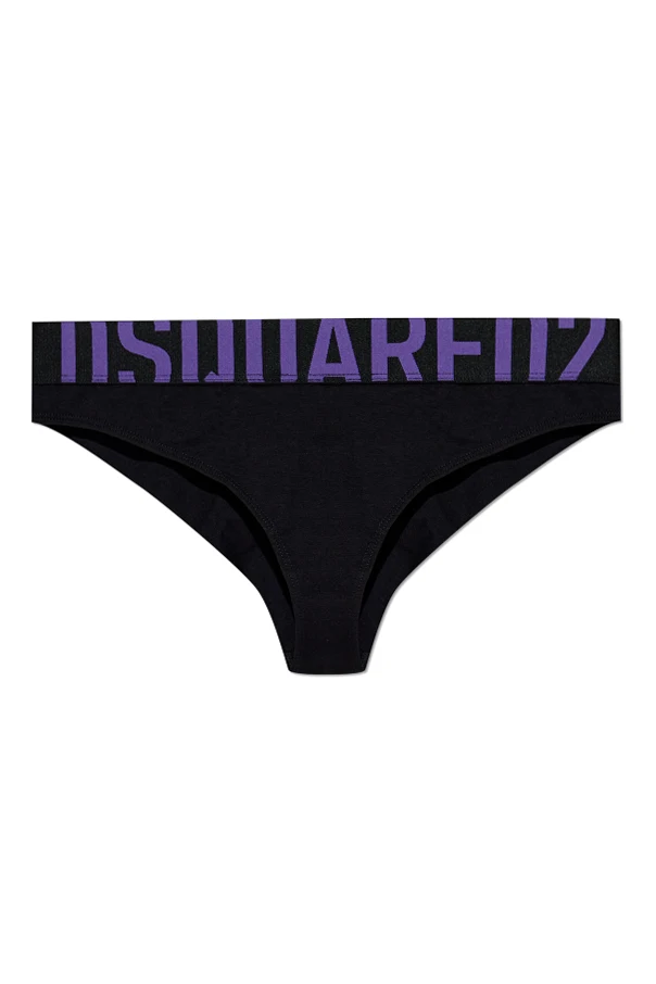 WHITE Briefs with logo