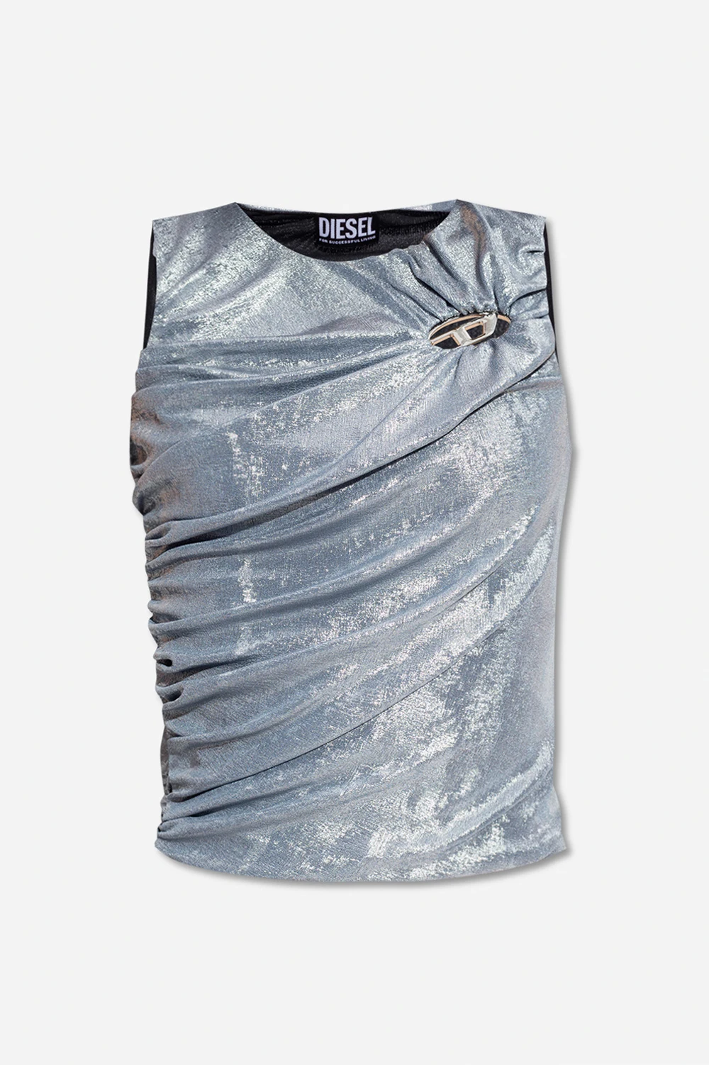 SILVER ‘T-FRUIT’ top with logo