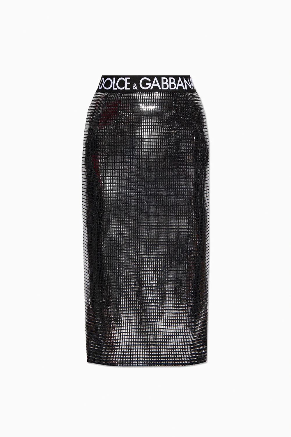 SILVER Sequinned dress