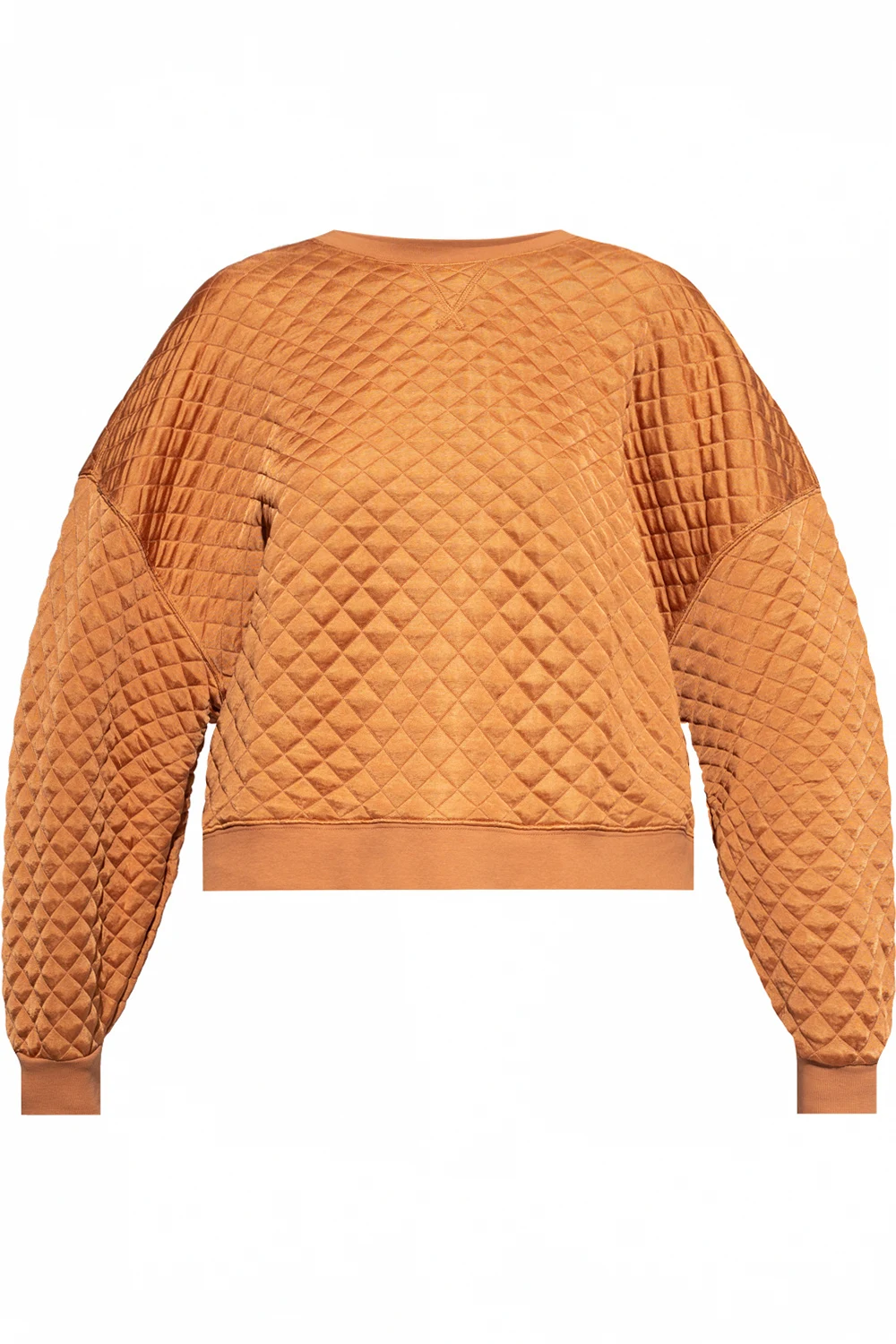 ORANGE ‘Vela’ quilted sweatshirt
