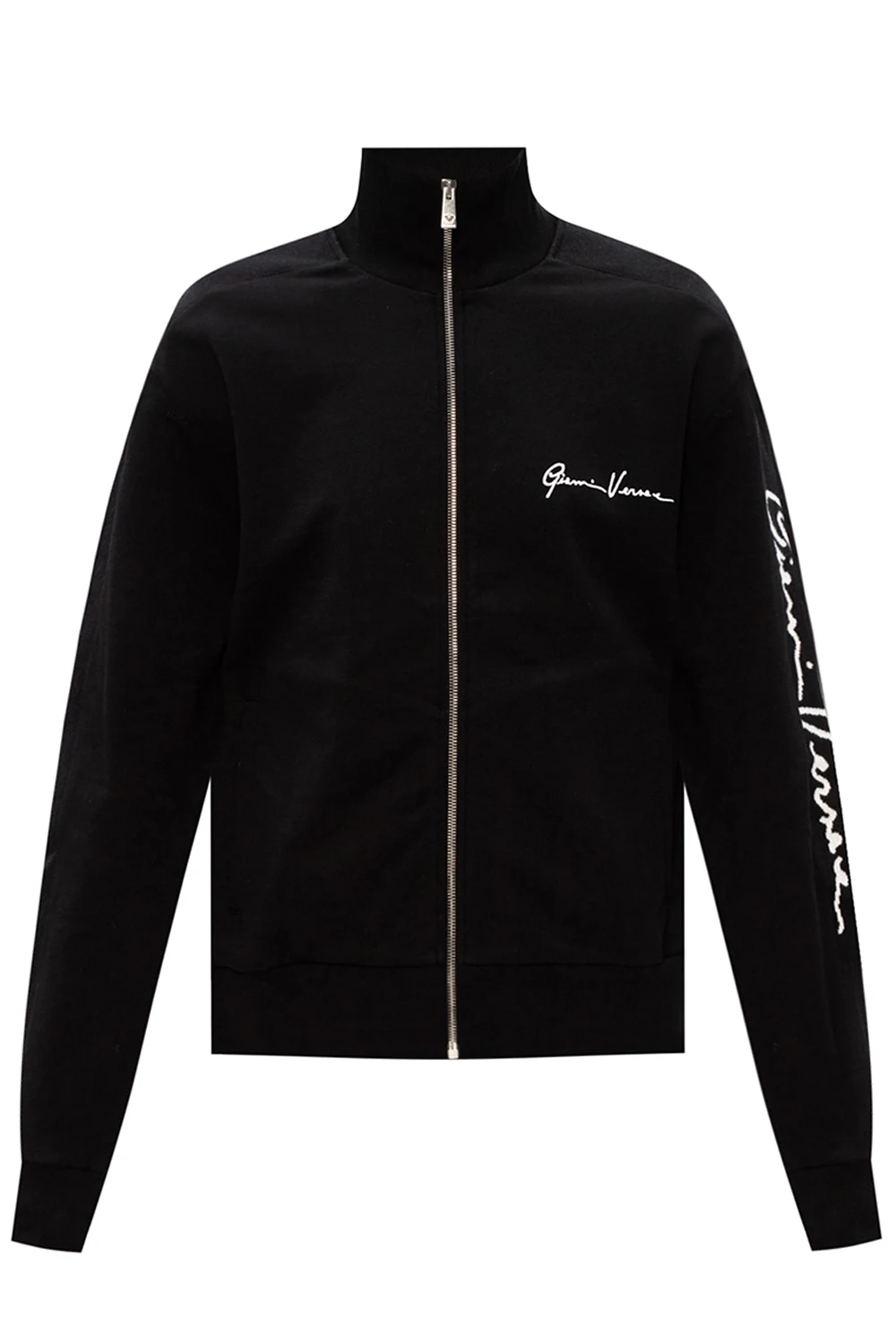 BLACK Hoodie with lettering