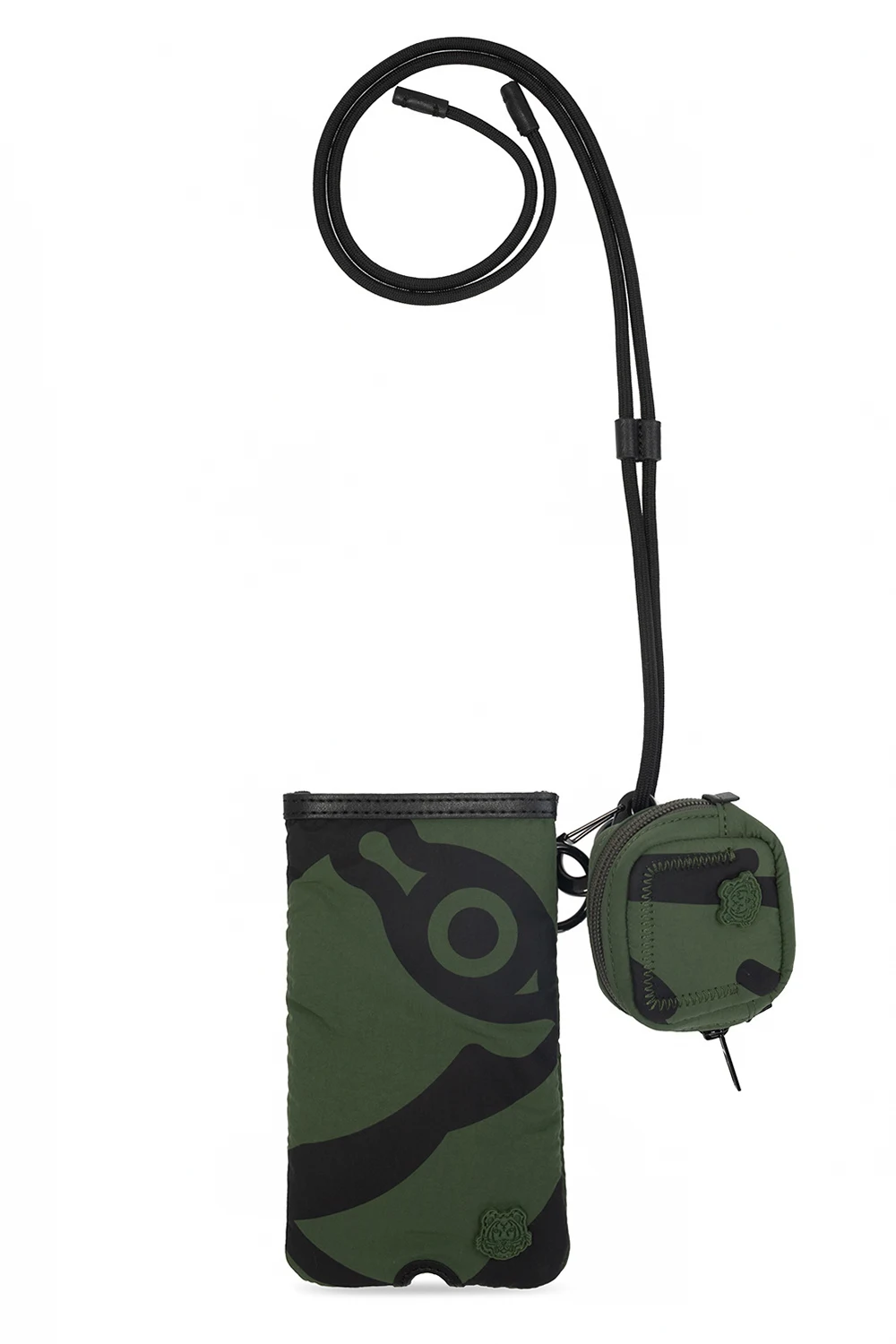 GREEN Phone holder on strap