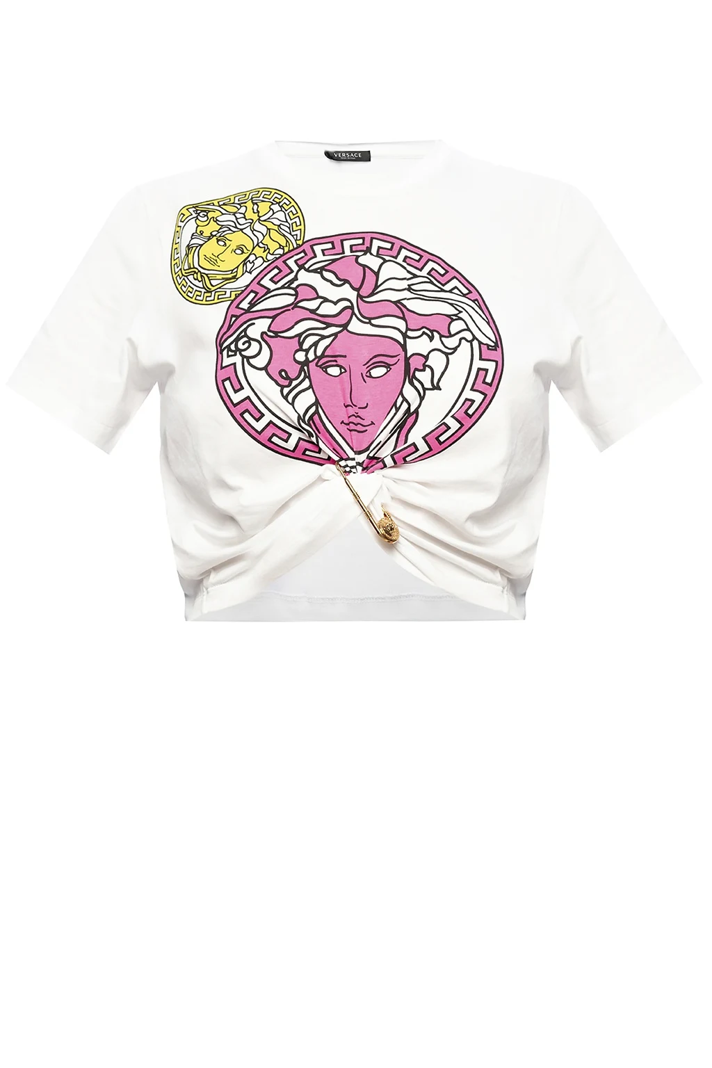 Krótki t-shirt z logo