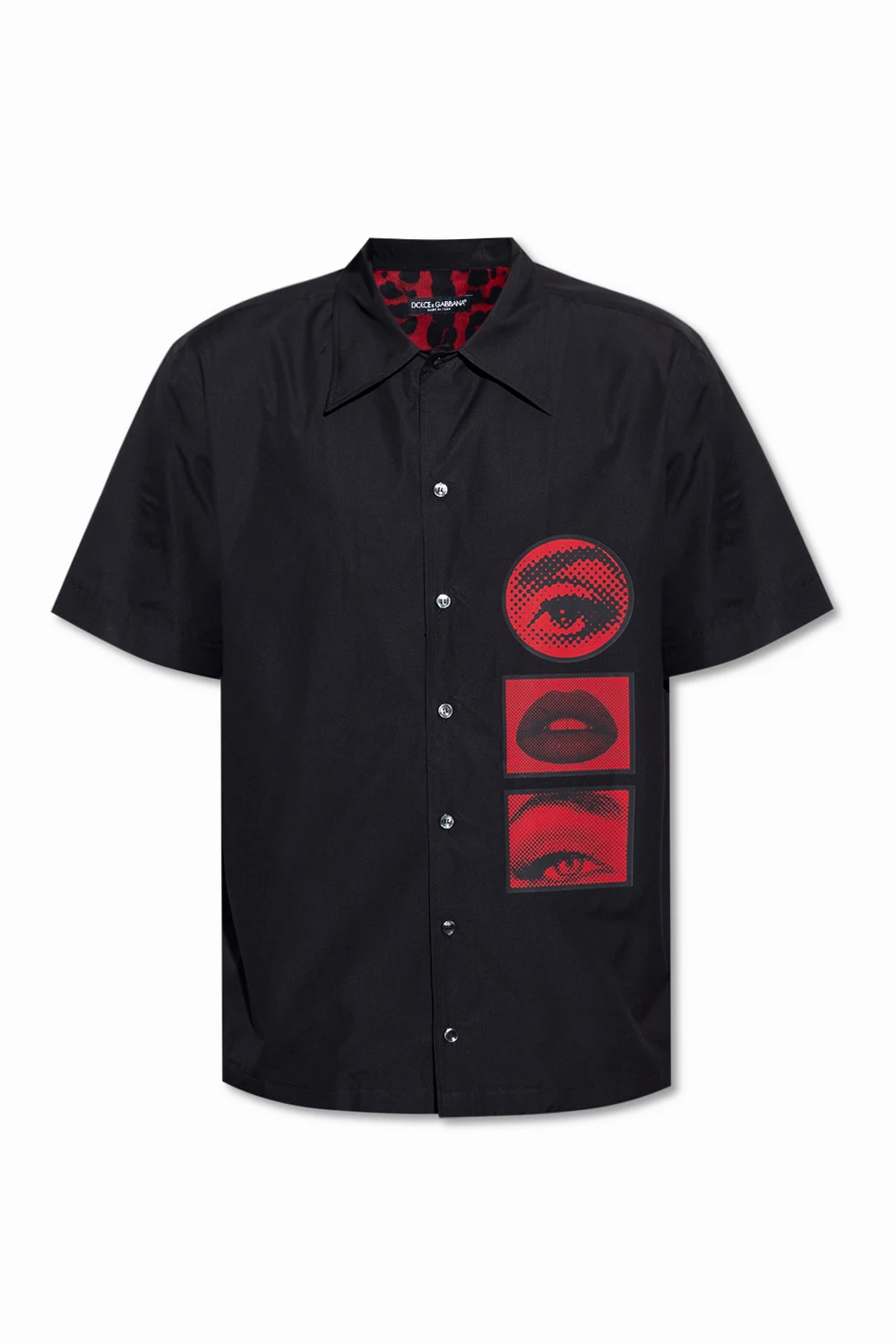 BLACK Short-sleeved shirt