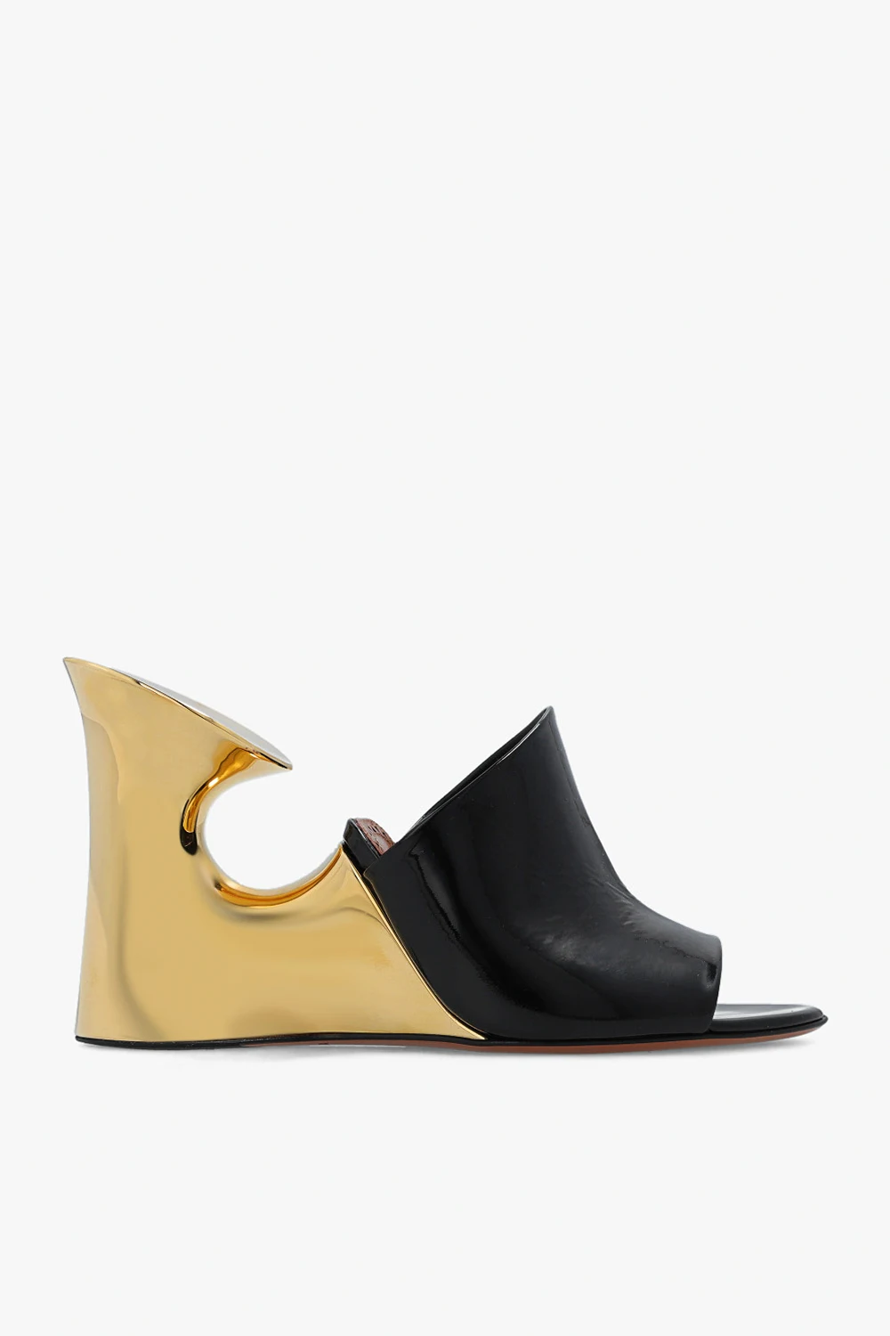 ‘La Sculpture’ heeled mules