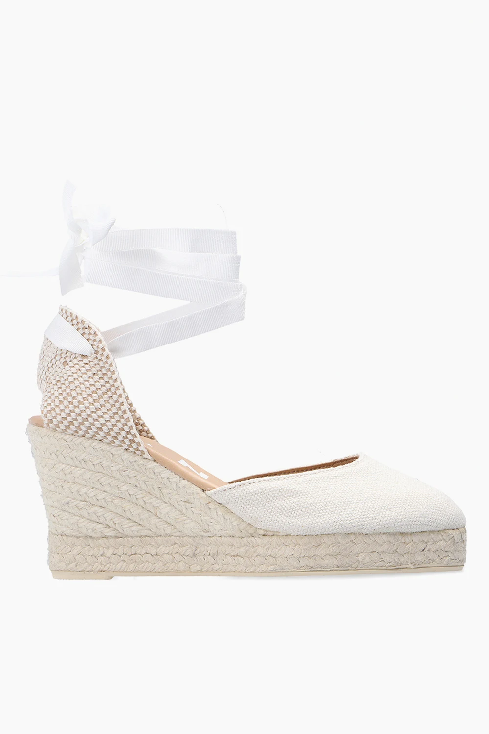 cream ‘Hamptons’ wedge sandals