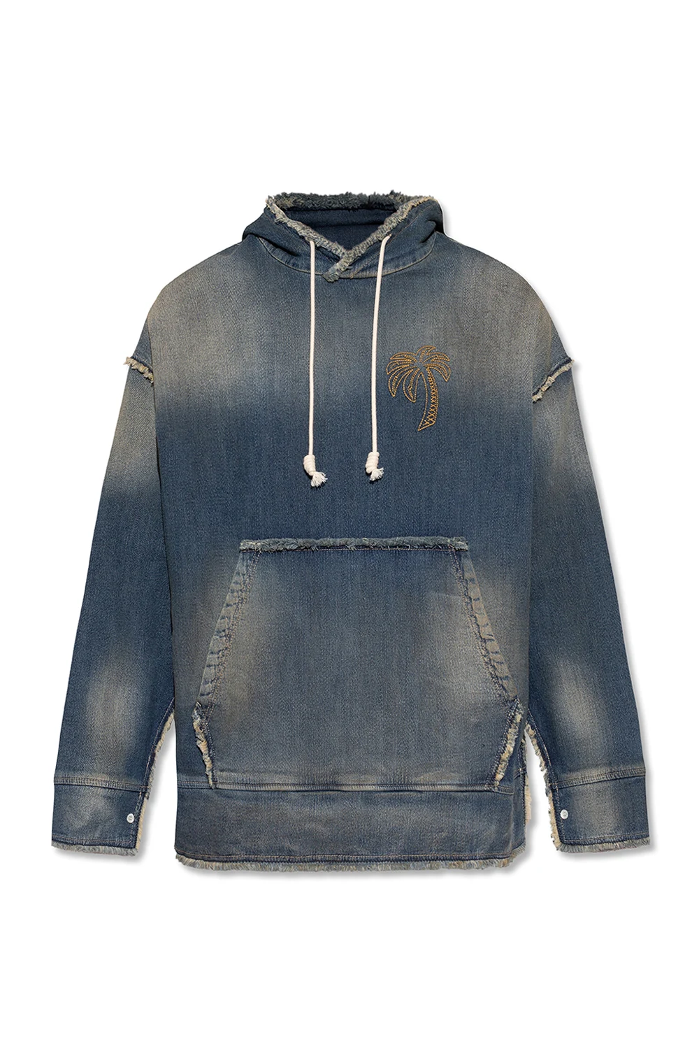 BLUE Denim hoodie