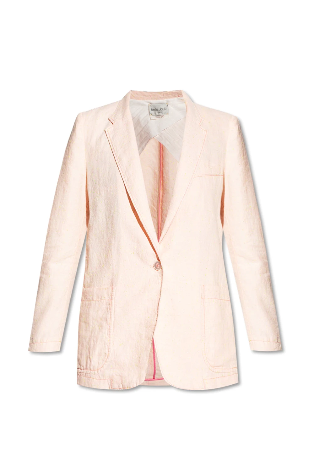 Relaxed-fitting blazer