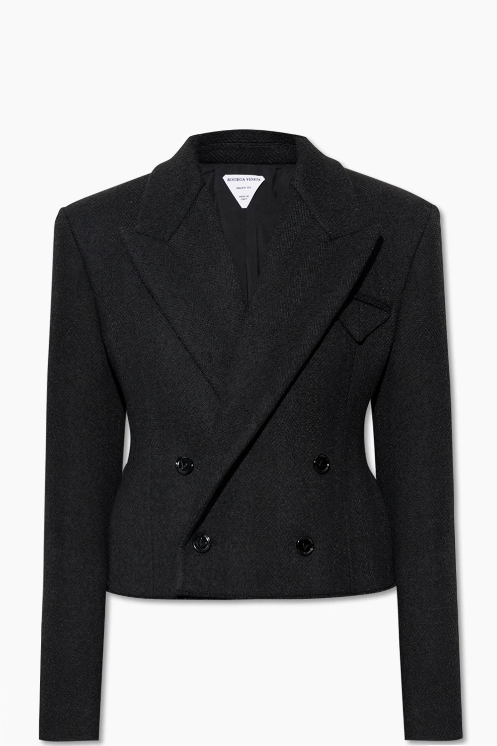 BLACK Cropped blazer