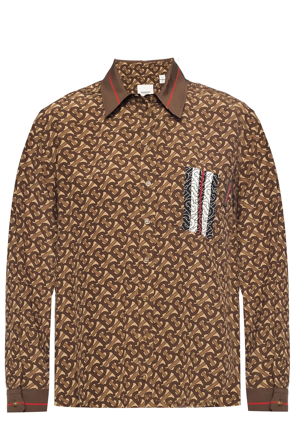BROWN Printed shirt