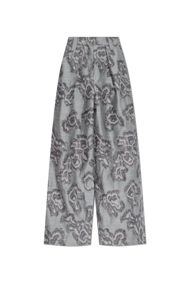 GRAU Hose mit Vintage-Effekt