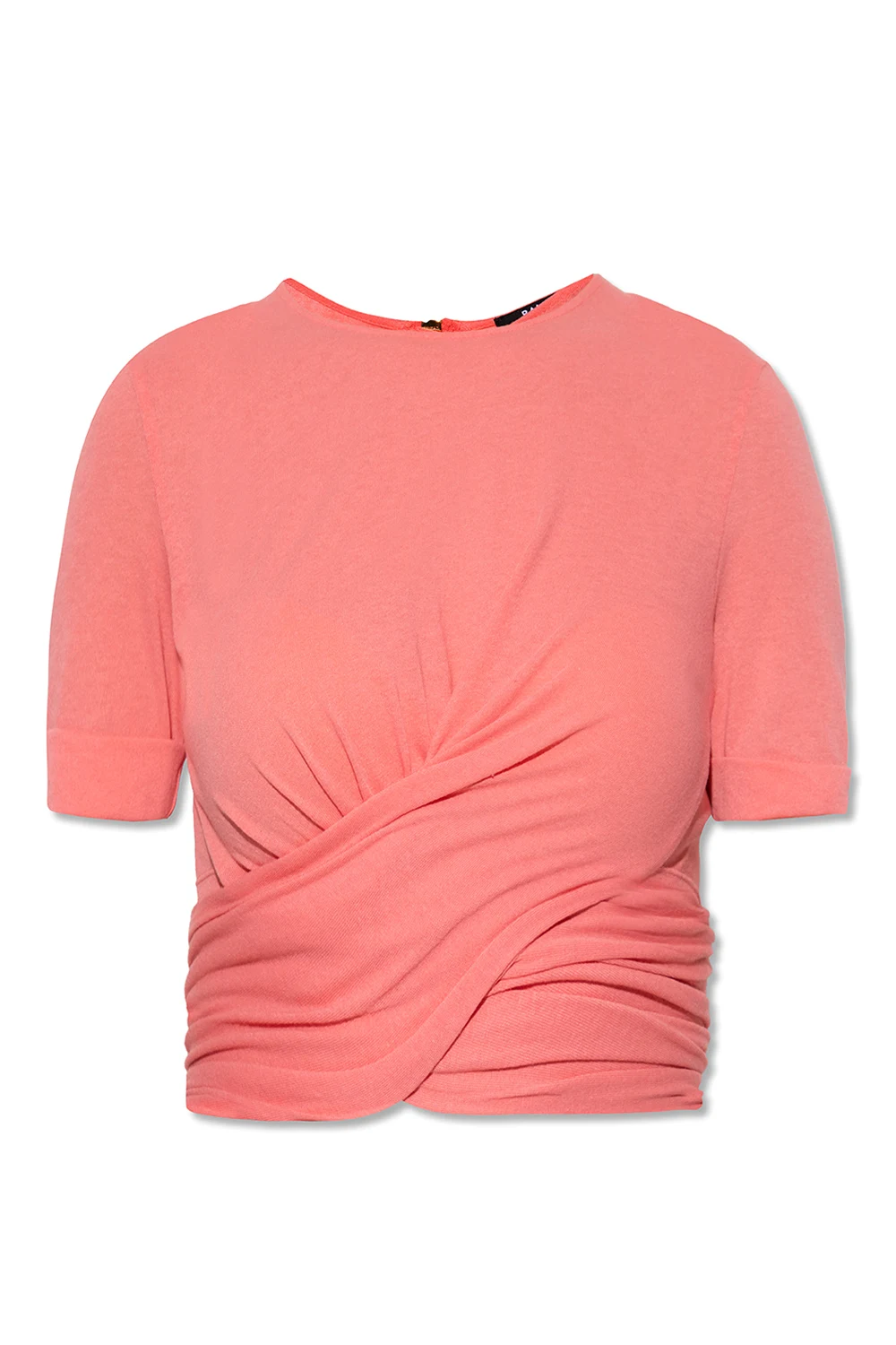 T-shirt z wiązaniem