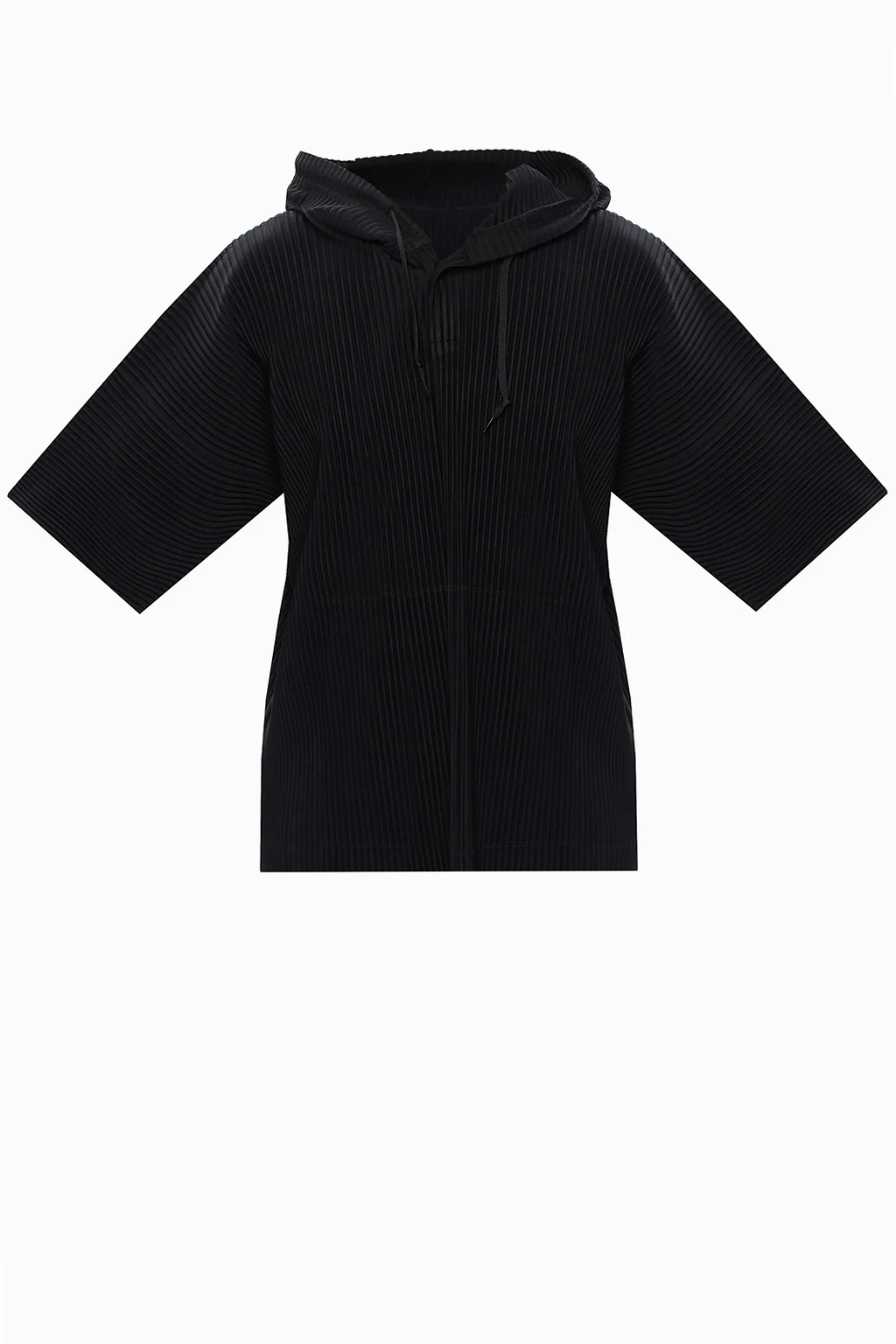 Plisowana bluza z kapturem