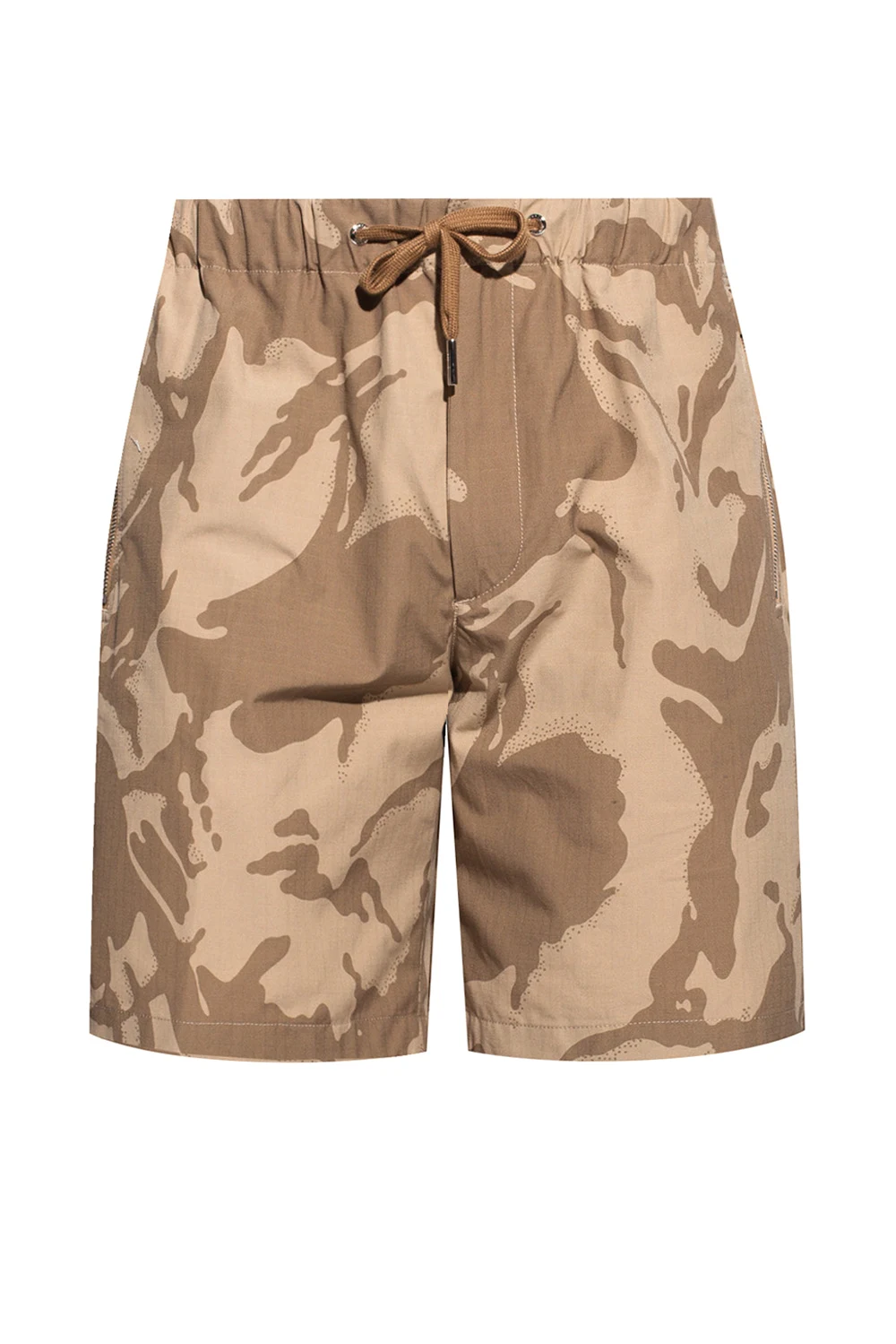 Camo print shorts