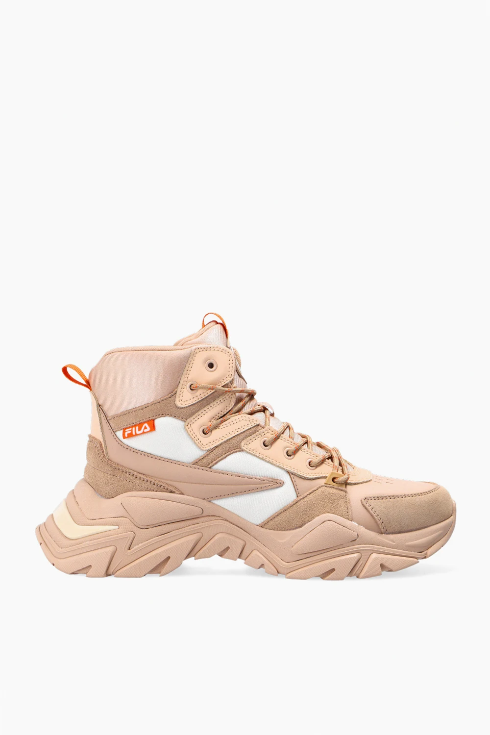 beige ‘Electrove’ high-top sneakers