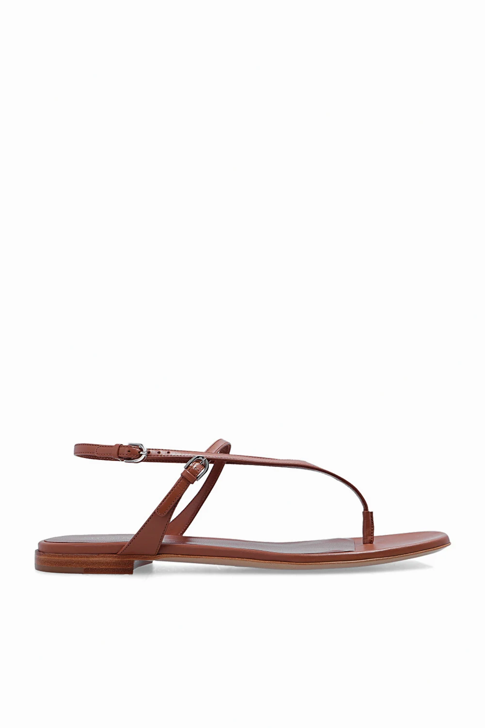 BROWN Leather sandals