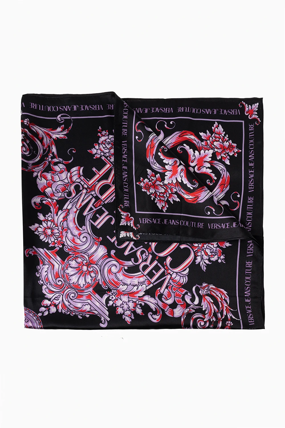 PURPLE Silk scarf