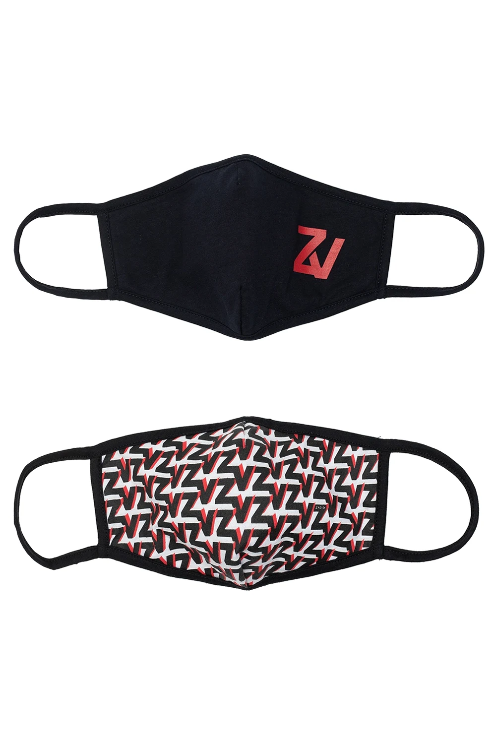 Set of branded face masks