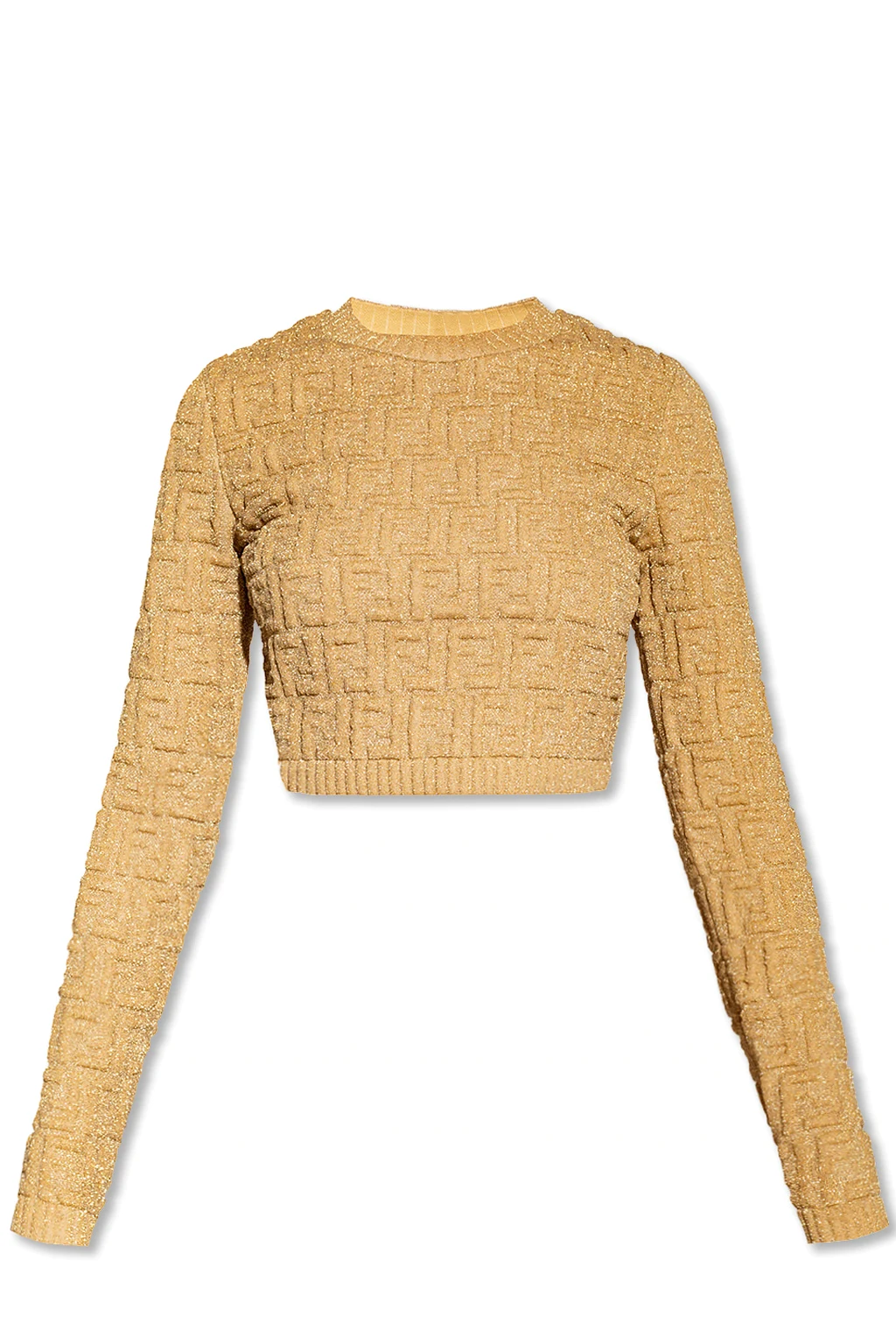 Sweter z wytłoczonym wzorem