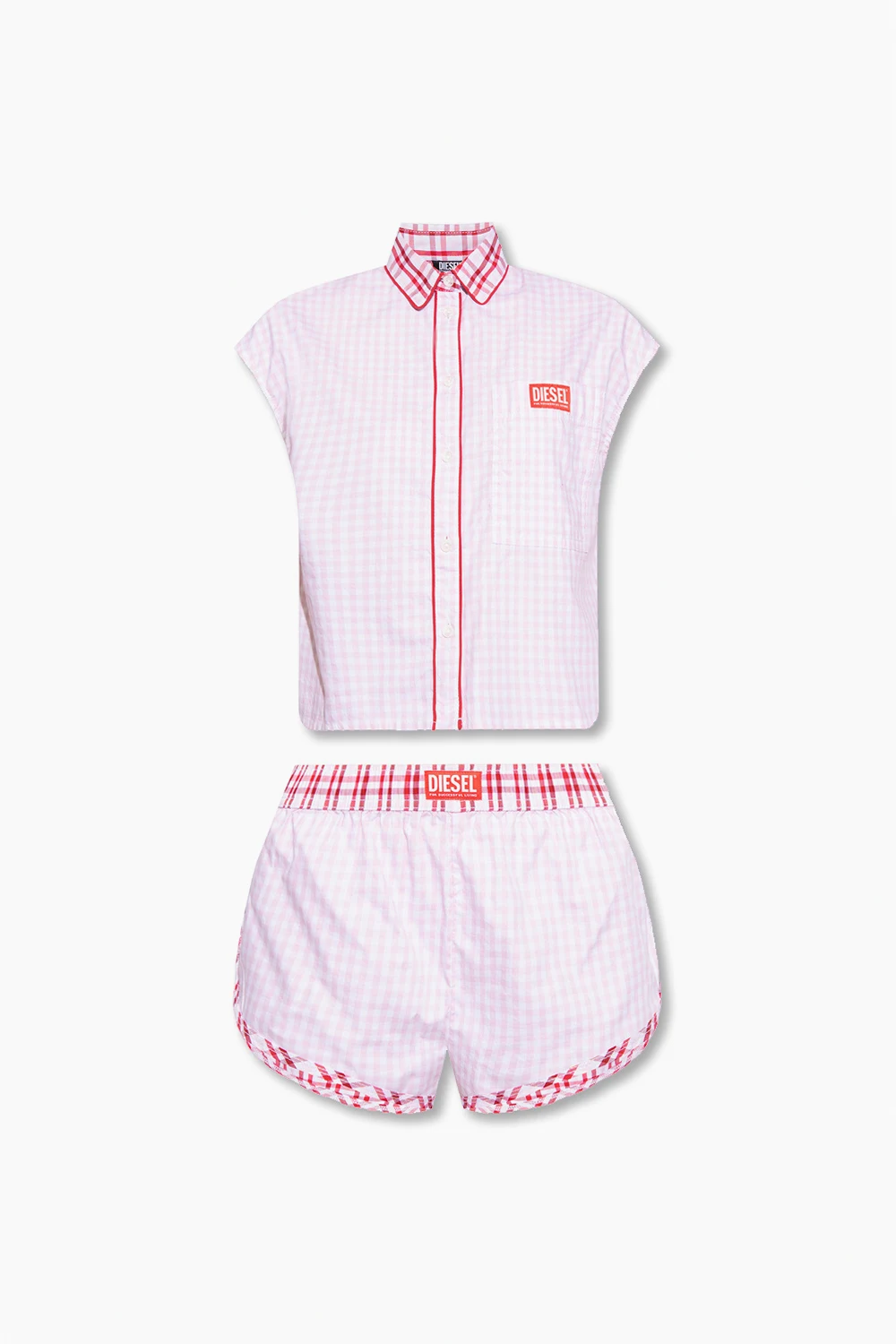 PINK ‘UFSET-VENELIA-WS’ two-piece pyjama