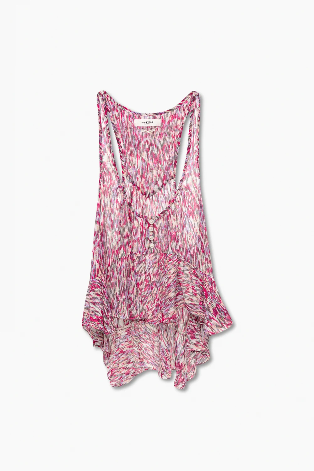 ‘Slimea’ patterned top