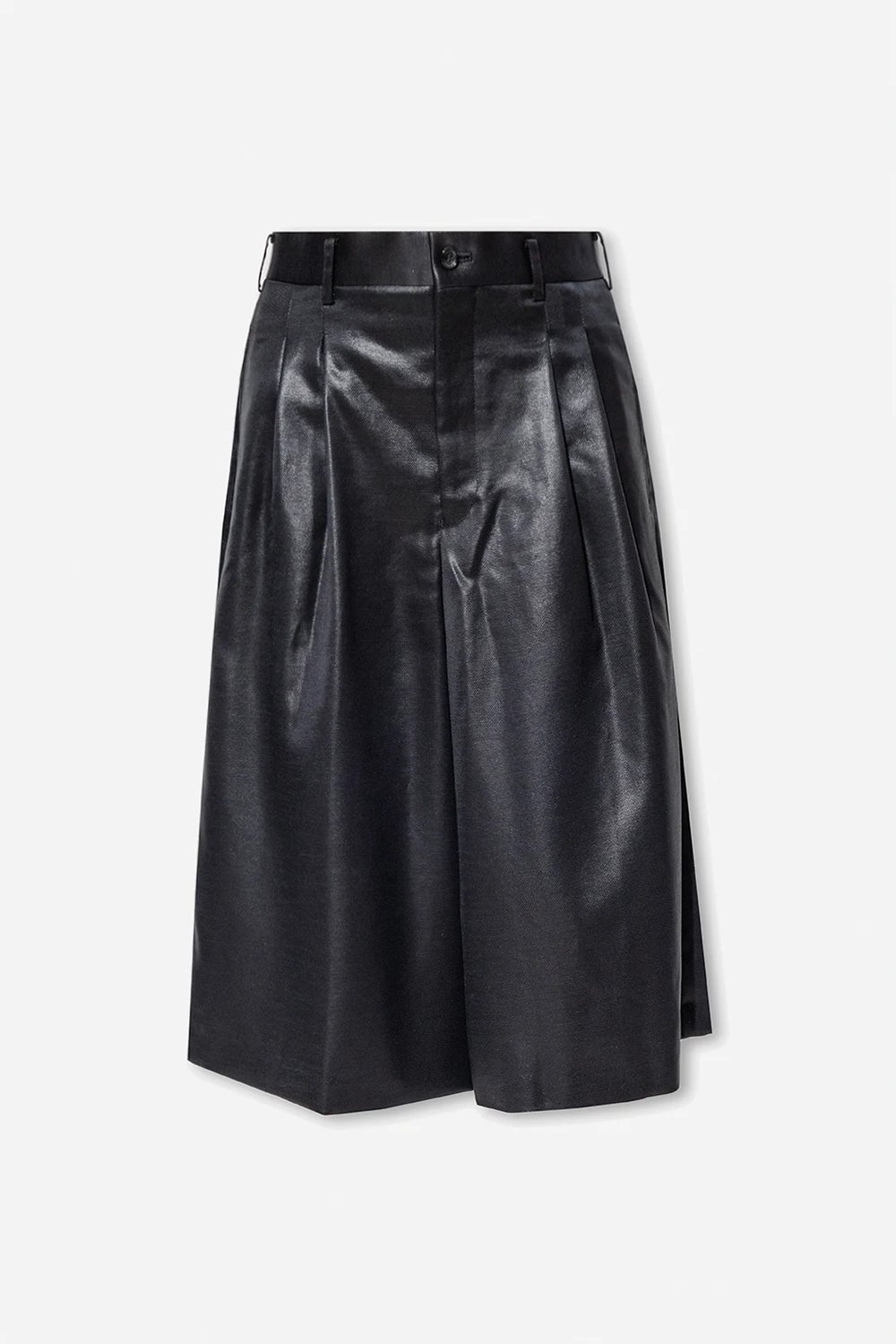 BLACK Culottes with pockets