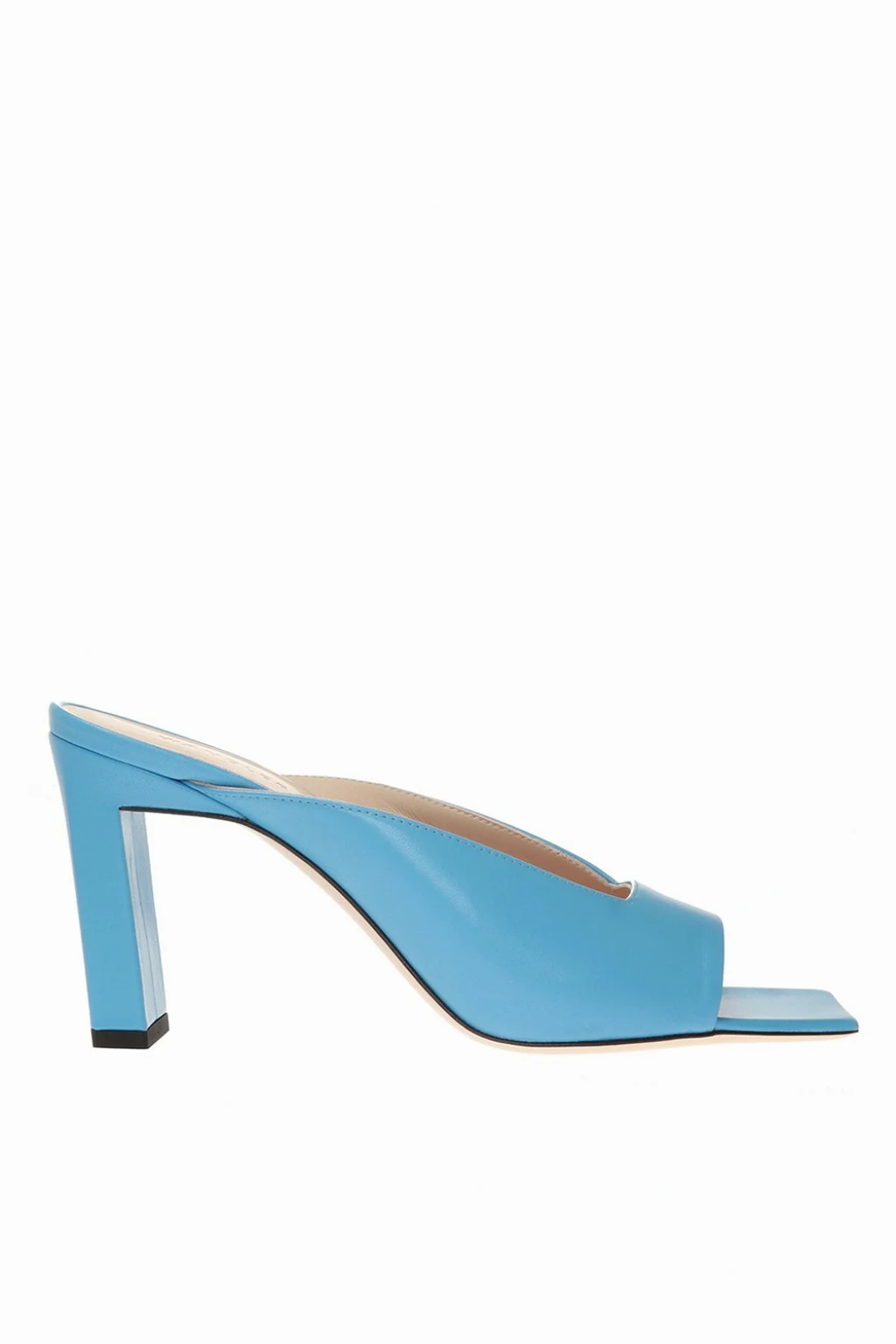 BLUE ‘Isa’ heeled mules