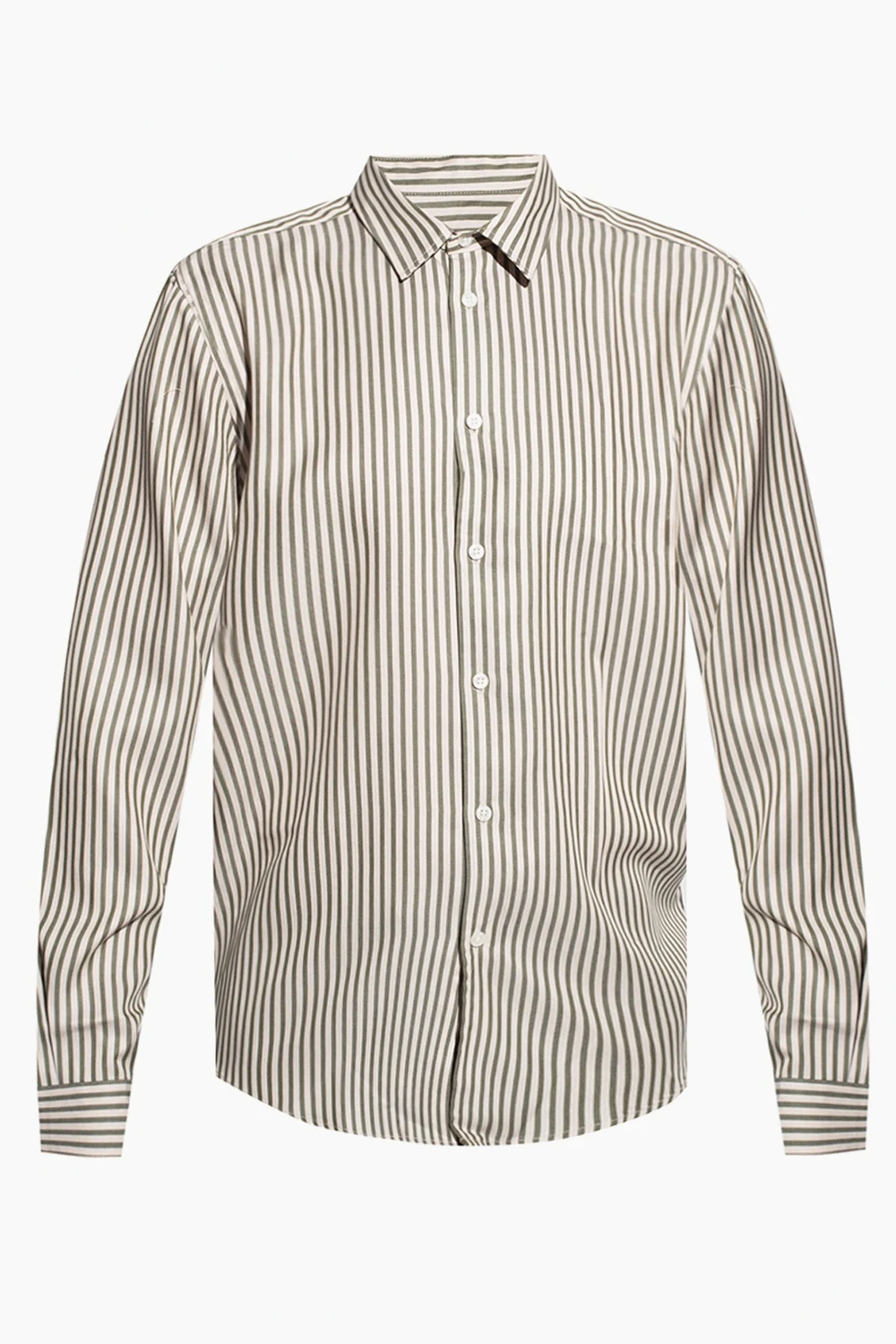cream Striped shirt