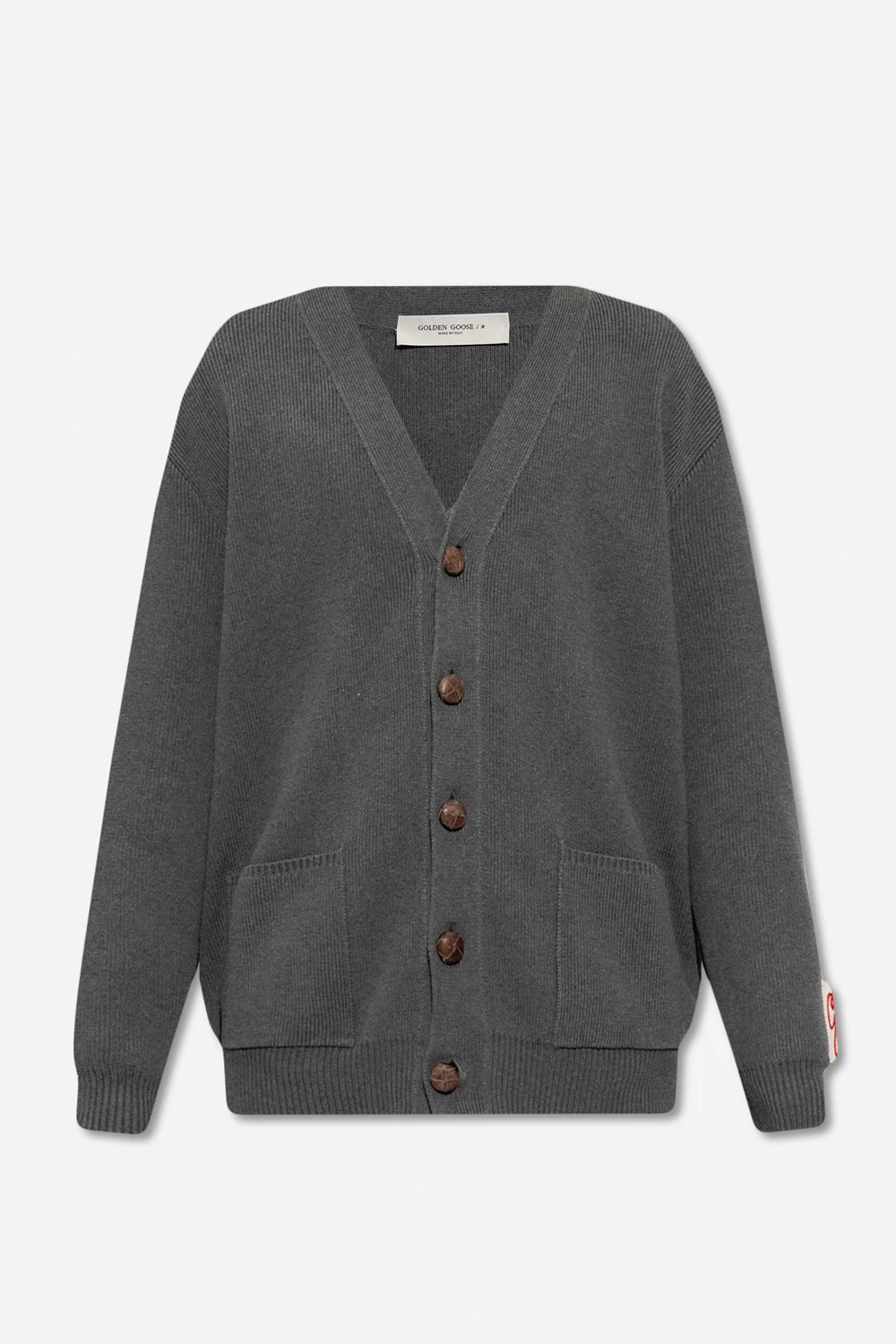 GRAU Cardigan with logo